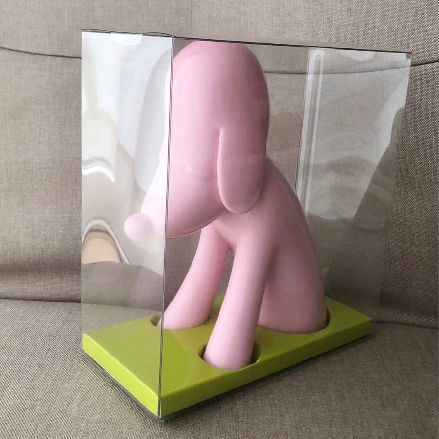 Amazon.co.jp: 奈良美智 あおもり犬 貯金箱 青森県立美術館 : おもちゃ